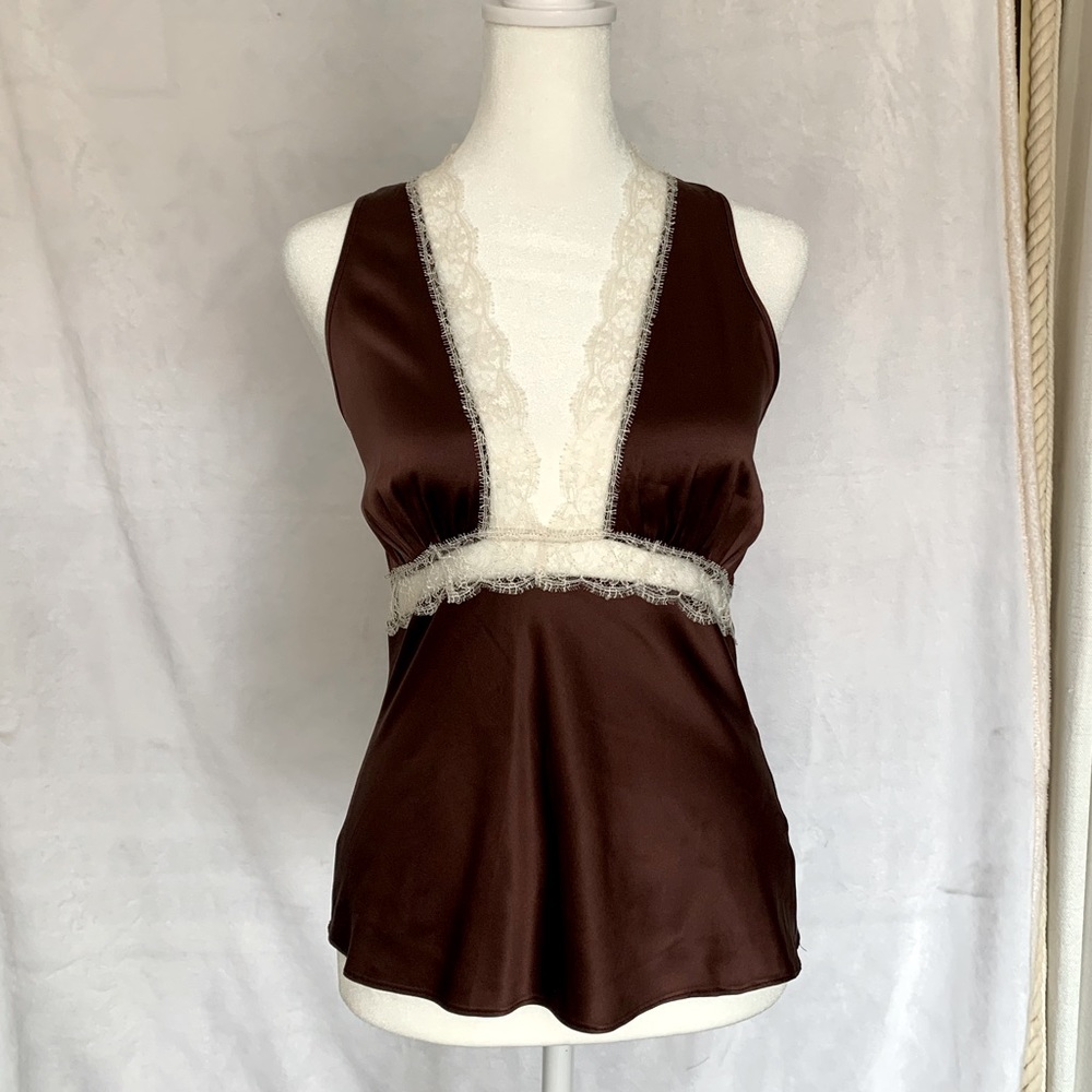 Miguelina Silk Blouse Size M